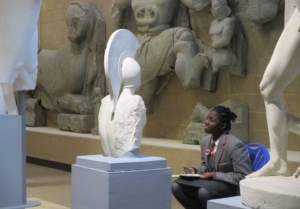 Year 7 Heritage Pupils at Classical Archaeology Museum Cambridge