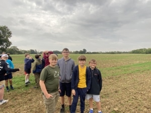 Heritage Seniors enjoy a 24 hour camp in September