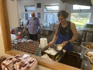 Heritage Seniors enjoy a 24 hour camp in September