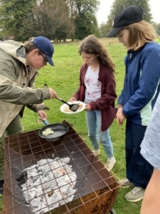 Heritage Seniors enjoy a 24 hour camp in September