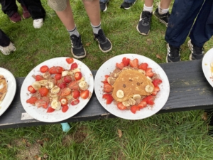 Heritage Seniors enjoy a 24 hour camp in September