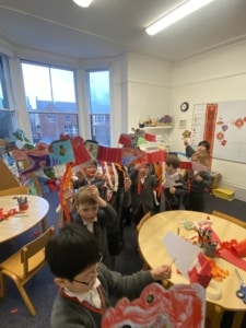 Heritage Upper Prep and Year 2 pupils enjoy a Chinese New Year enrichment