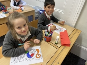 Heritage Upper Prep and Year 2 pupils enjoy a Chinese New Year enrichment