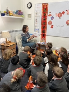 Heritage Upper Prep and Year 2 pupils enjoy a Chinese New Year enrichment
