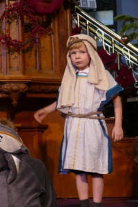 Pupils from all year groups performing in the Heritage School Christmas concert and nativity.