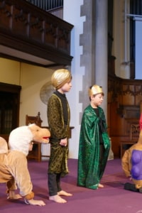 Pupils from all year groups performing in the Heritage School Christmas concert and nativity.