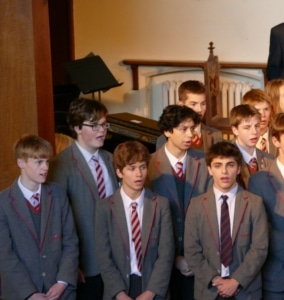 Pupils from all year groups performing in the Heritage School Christmas concert and nativity.