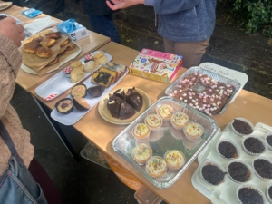 Heritage Infants and Juniors ran after-school cake sales on the playground