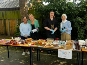 Heritage Infants and Juniors ran after-school cake sales on the playground