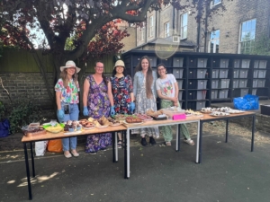 Heritage Infants and Juniors ran after-school cake sales on the playground