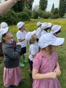 Heritage Infants and Juniors go on Nature Walks in the Summer Term