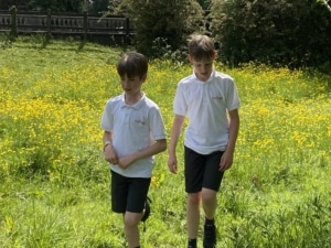 Heritage Infants and Juniors go on Nature Walks in the Summer Term
