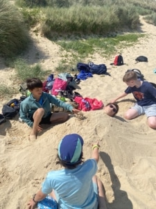 Heritage Year 5 and 6 pupils enjoyed camp in Norfolk