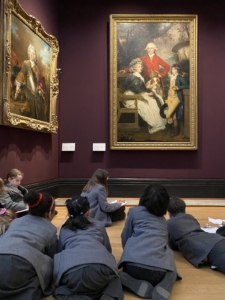 Heritage Year 4 pupils studied art and artifacts at the Fitzwilliam Museum
