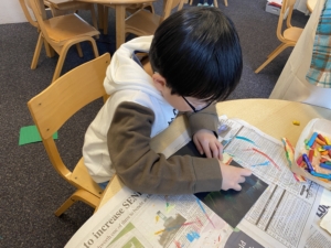 Heritage Infant & Junior pupils taking part in International Day activities celebrating different countries and cultures.