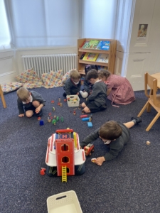 Heritage Lower Prep in their first week of school