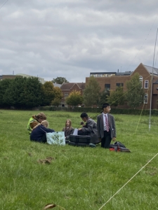 Heritage Seniors participate in Electronics & Radio Club