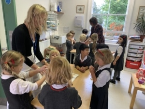 Upper Prep pupils baking