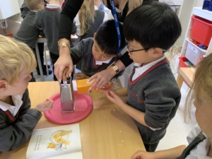 Upper Prep pupils baking