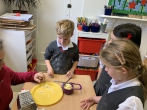 Upper Prep pupils baking
