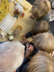 Upper Prep learn about bees from Mr Bayley
