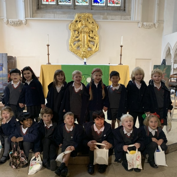 Heritage Upper Prep pupils enjoyed a walk through the streets of Cambridge before visiting Great St Mary’s Church