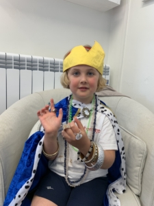 Heritage Upper Prep pupils dress up as Tudor royalty