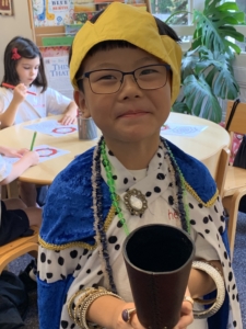 Heritage Upper Prep pupils dress up as Tudor royalty