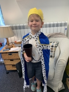 Heritage Upper Prep pupils dress up as Tudor royalty