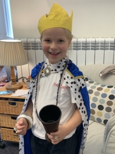 Heritage Upper Prep pupils dress up as Tudor royalty