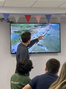 Heritage Year 11 Geography pupils doing coastal fieldwork