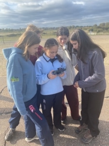 Heritage Year 11 Geography pupils doing coastal fieldwork