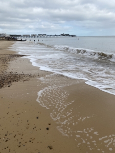 Heritage Year 11 Geography pupils doing coastal fieldwork