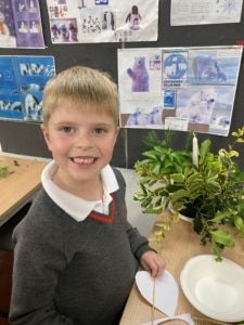 Our Year 2 pupils enjoyed a festive enrichment session creating beautiful Christmas table decorations.