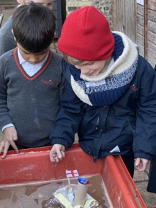 Year 2 pupils crafted and tested boats to explore the science of buoyancy