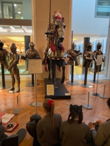 Heritage Year 4 pupils studied art and artifacts at the Fitzwilliam Museum
