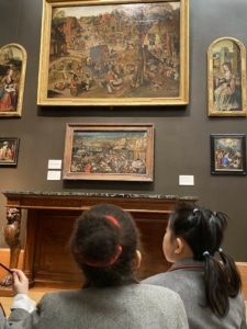 Heritage Year 4 pupils studied art and artifacts at the Fitzwilliam Museum