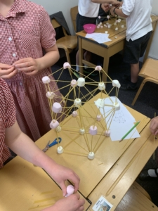 Heritage Year 5 pupils tackled an engineering challenge