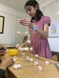 Heritage Year 5 pupils tackled an engineering challenge
