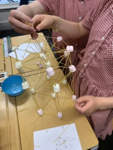 Heritage Year 5 pupils tackled an engineering challenge