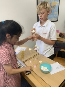 Heritage Year 5 pupils tackled an engineering challenge