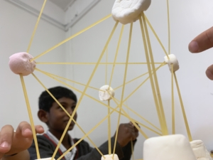 Heritage Year 5 pupils tackled an engineering challenge