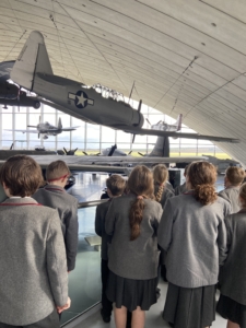 Heritage Year 6 pupils travelled to IWM Duxford.