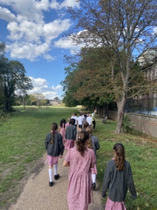 Heritage pupils on Autumn term nature walks