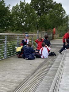 Heritage Year 6 pupils go on an all-day ramble