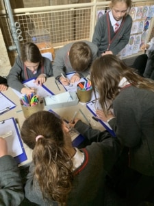 Year 6 pupils visit the Stained Glass Museum in Ely