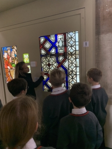 Year 6 pupils visit the Stained Glass Museum in Ely