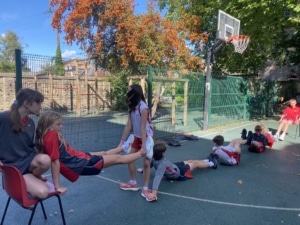 Heritage Year 7 and Year 8 pupils in a joint enrichment session