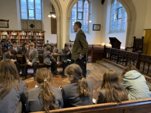 Year 7 ventured across Cambridge for enrichment visits to some of the city’s most significant historic buildings, including the Round Church and St Edward King and Martyr.