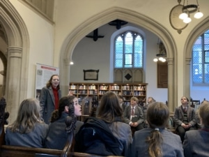 Year 7 ventured across Cambridge for enrichment visits to some of the city’s most significant historic buildings, including the Round Church and St Edward King and Martyr.